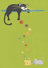 детский FUNKY CAT  lime