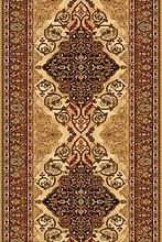 Ковровая дорожка Isfahan Leyla dark camel