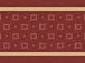 Ковровая дорожка Cottage 0908 3707 red