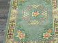 90 LINE WOOLEN HANDK-KNOTTED 0023 LIME
