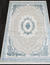 Ковер ALFANI Q010A BLUE FDY / CREAM SHRINK