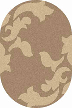 Ковер PLATINUM t620 BEIGE DARK BEIGE Овал