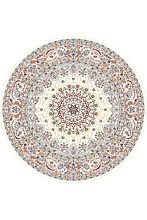Ковер Hunnu Wool+Viscose Round 6C1101 001