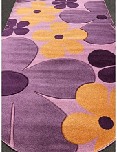 Ковер с цветами PARADISE L148 PINK Овал