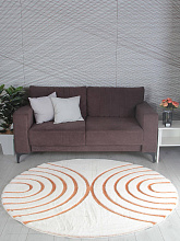 RABBIT CARVING PX4005 CREAM / TERRA Круг